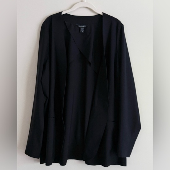 Athleta Avenues Blazer - Black Plus Size 18 - Picture 8 of 15